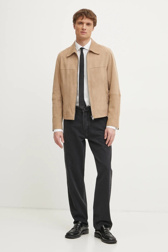 United Colors of Benetton blugi drepți bărbați 4VKEUE01D negru SS26