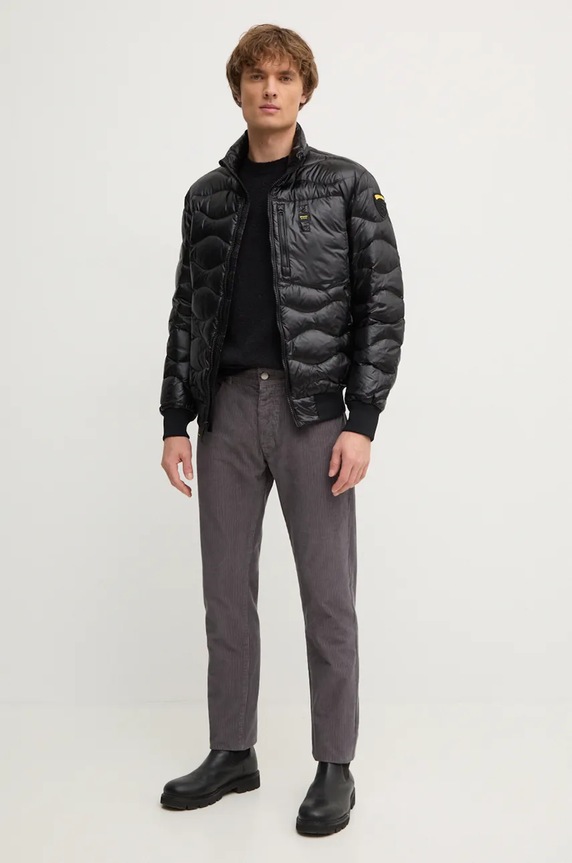 Manšestrové kalhoty United Colors of Benetton 4FYHU7B88 šedá AW24