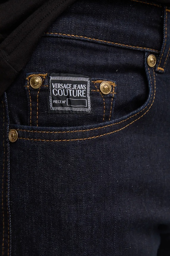 Džíny Versace Jeans Couture námořnická modř 77GAB5S0.CDWD1