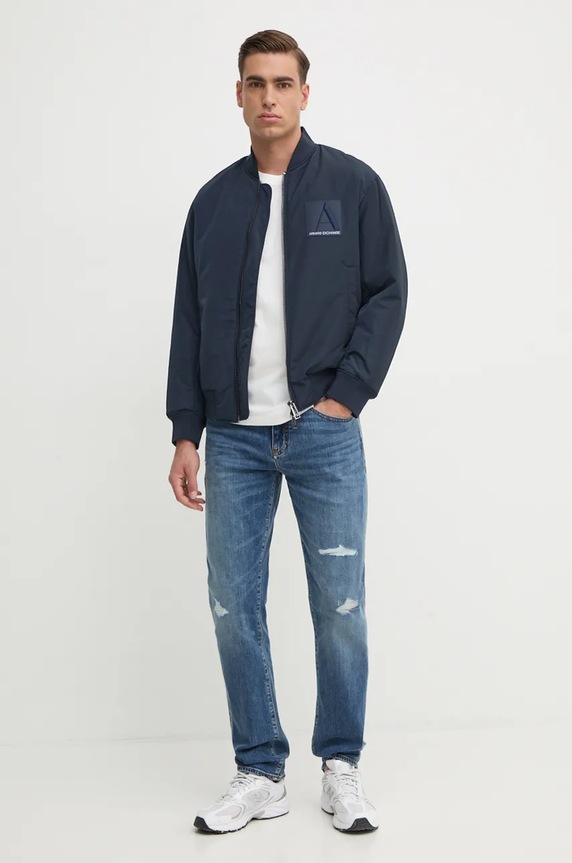 Armani Exchange jeansy 6DZJ13.Z1ZXZ niebieski AW24