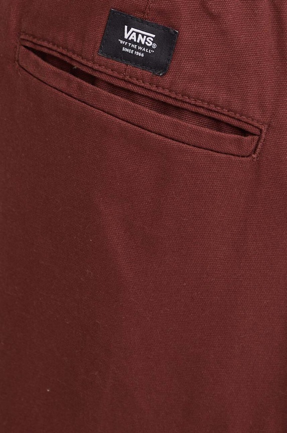 Vans pantaloni de bumbac maro VN0005Z17YO1