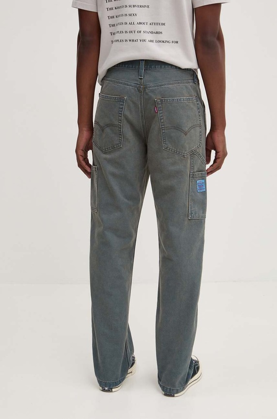 Oblečenie Bavlnené nohavice Levi's 55849 modrá