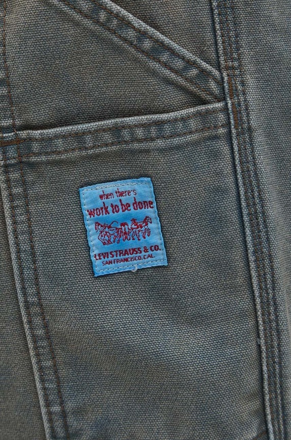 Bavlnené nohavice Levi's modrá 55849
