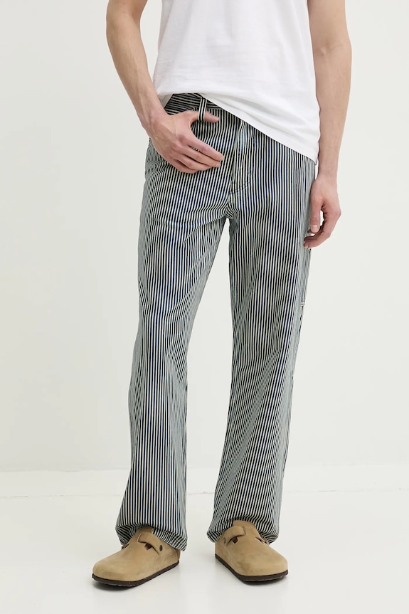 Levi's spodnie bawełniane granatowy 55849