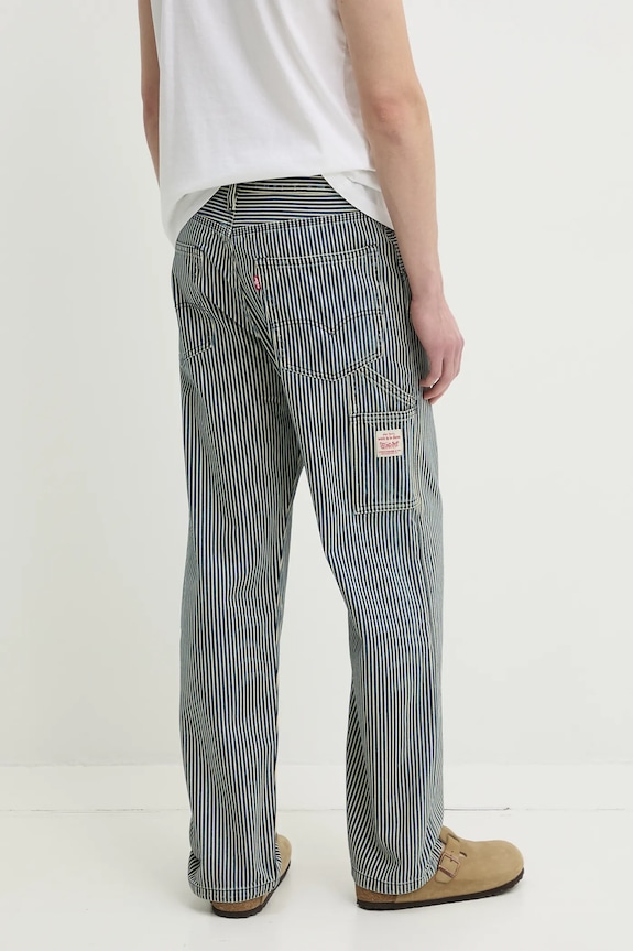 Odzież Levi's spodnie bawełniane 55849 granatowy