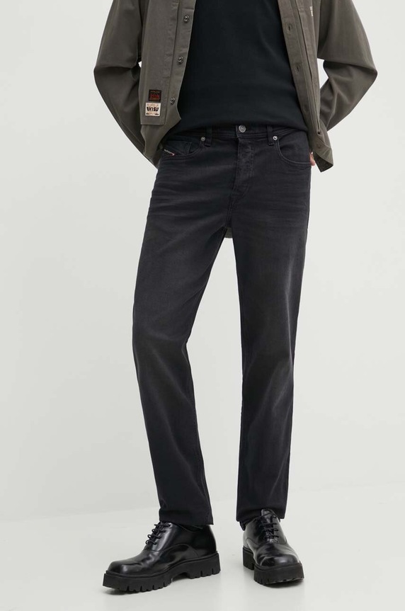 Diesel jeansy 2023 D-FINITIVE L.34 PANTALONI szary A10231.0KIAJ