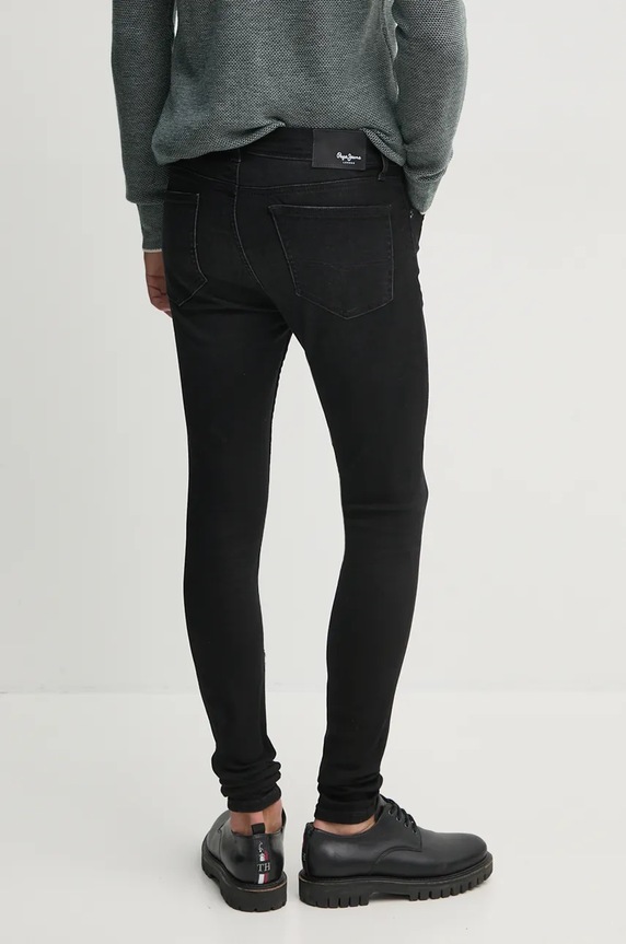 Pepe Jeans farmer SUPER SKINNY JEANS PM207706XH0 fekete AW24