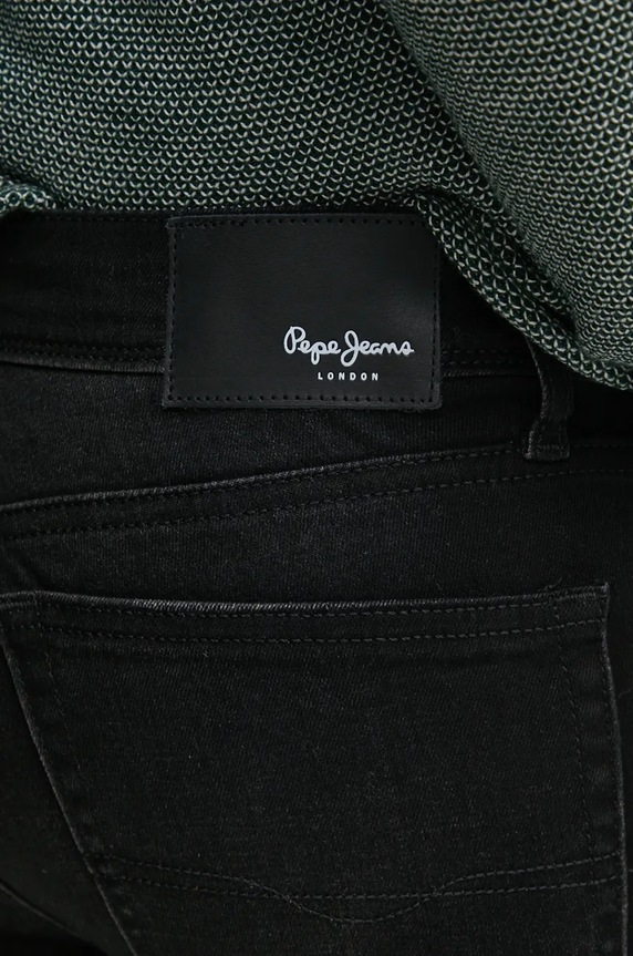 Ruházat Pepe Jeans farmer SUPER SKINNY JEANS PM207706XH0 fekete