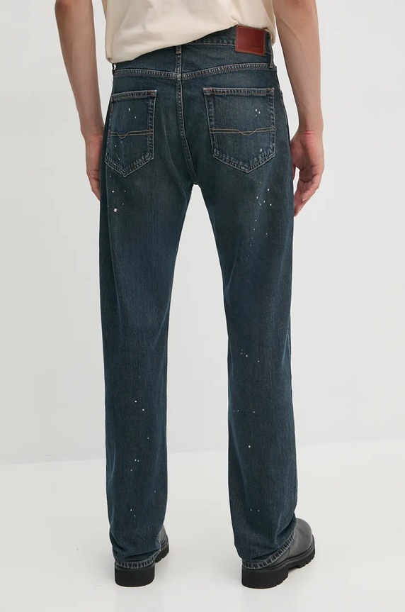 Ρούχα Τζιν παντελόνι Pepe Jeans LOOSE JEANS MOCHA PM207974 σκούρο μπλε