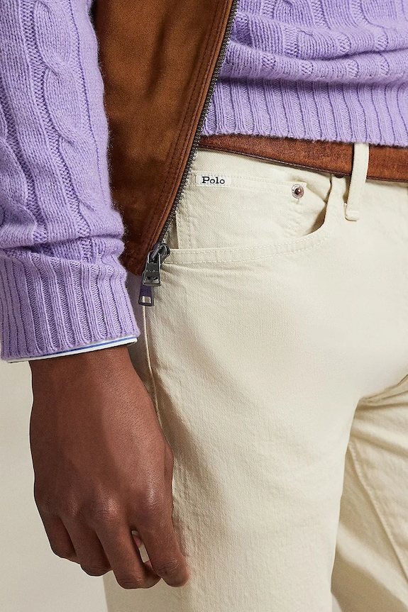 Polo Ralph Lauren джинсы slim fit для мужчин бежевый 710956083