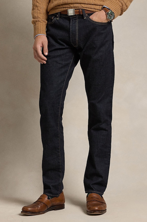 Polo Ralph Lauren pamut farmer 710956087 kék SS26