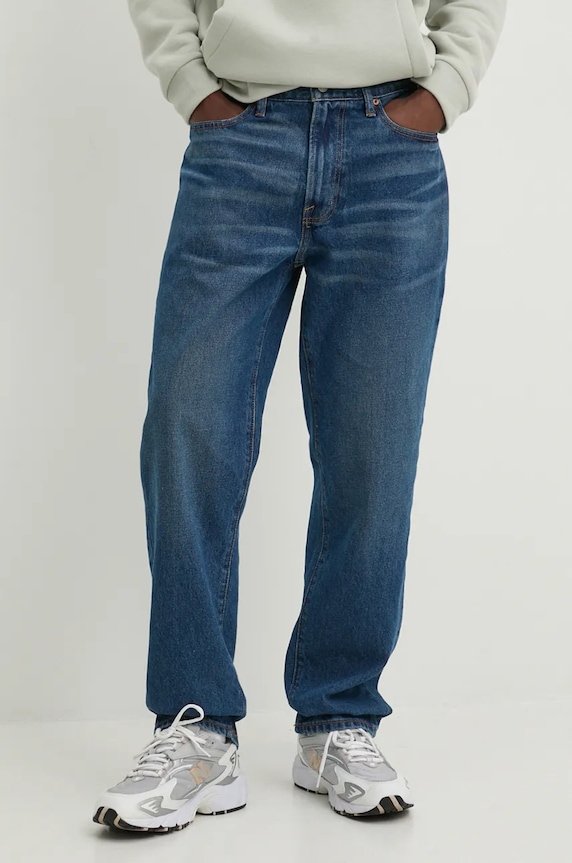 Τζιν παντελόνι Abercrombie & Fitch σκούρο μπλε KI131.4146.276