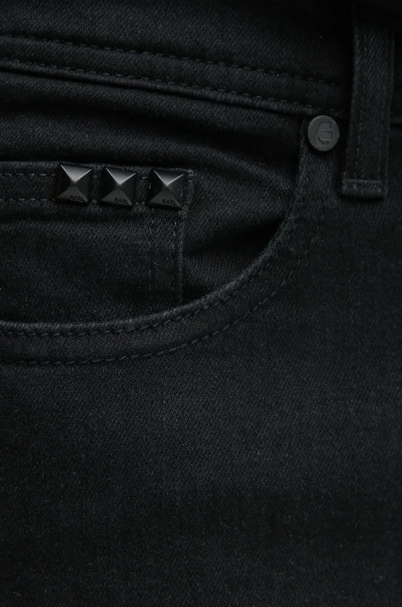 Karl Lagerfeld jeansy czarny 544861.265840