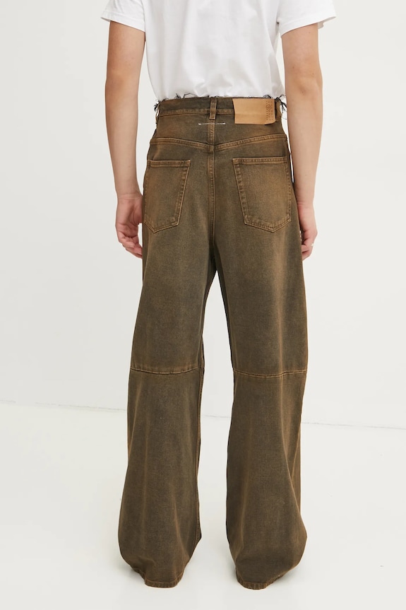 Clothing MM6 Maison Margiela jeans SH2LA0015.S30848 green