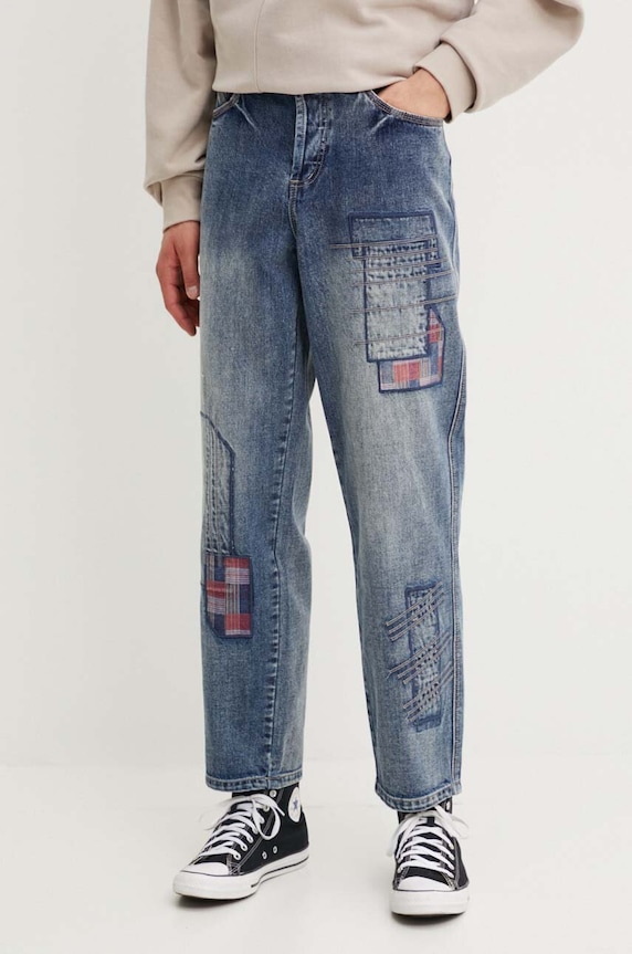 Τζιν παντελόνι Desigual ADONAI μπλε 24WMDD04