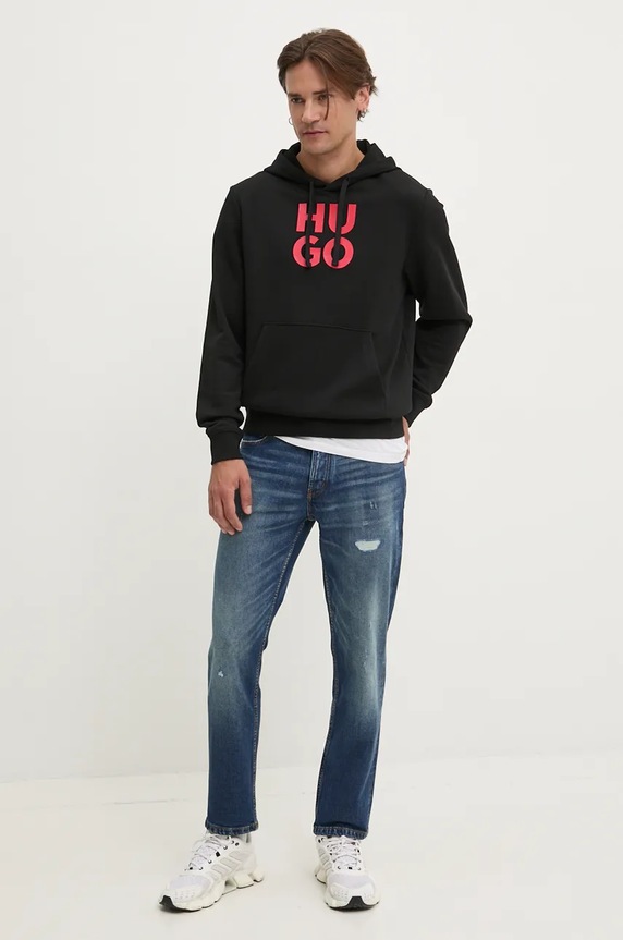 Τζιν παντελόνι HUGO 50525766 μπλε AW24