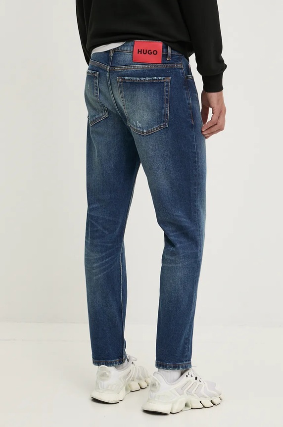 Ρούχα Τζιν παντελόνι HUGO 50525766 μπλε