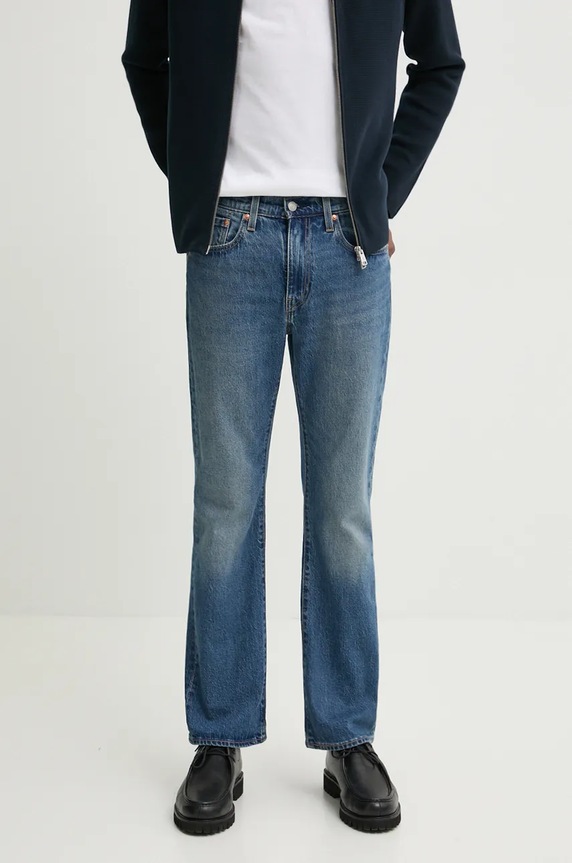 Levi's jeansy 527™ SLIM BOOT CUT niebieski 05527