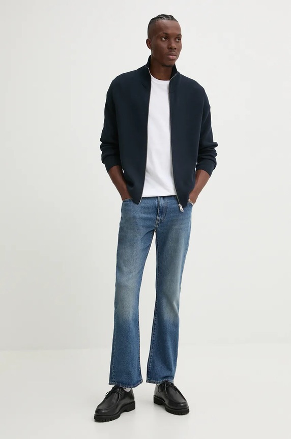 Levi's jeansy 527™ SLIM BOOT CUT 05527 niebieski AA00