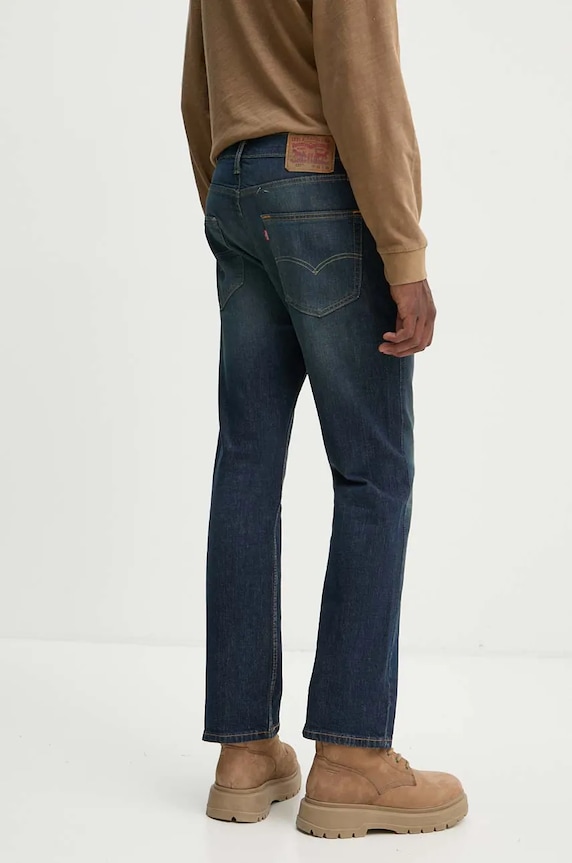 Îmbrăcăminte Levi's jeans 527™ SLIM BOOT CUT 05527 bleumarin