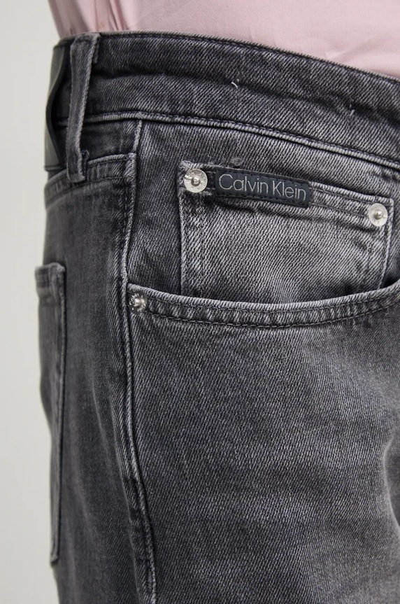 Rifle Calvin Klein Jeans J30J326008 sivá