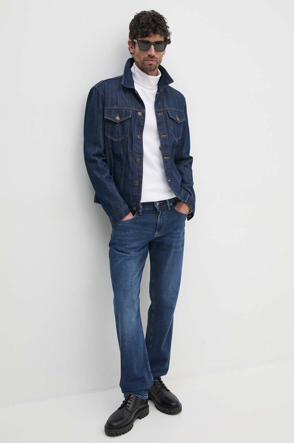 Guess jeansi ANGELS M4BAN2.D5GQ2 bleumarin AW24