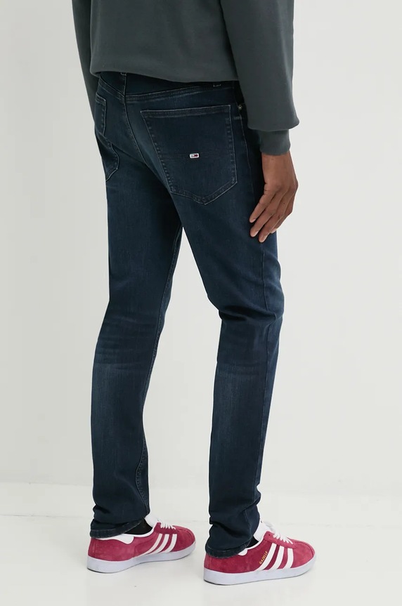 Odzież Tommy Jeans jeansy DM0DM20419 granatowy