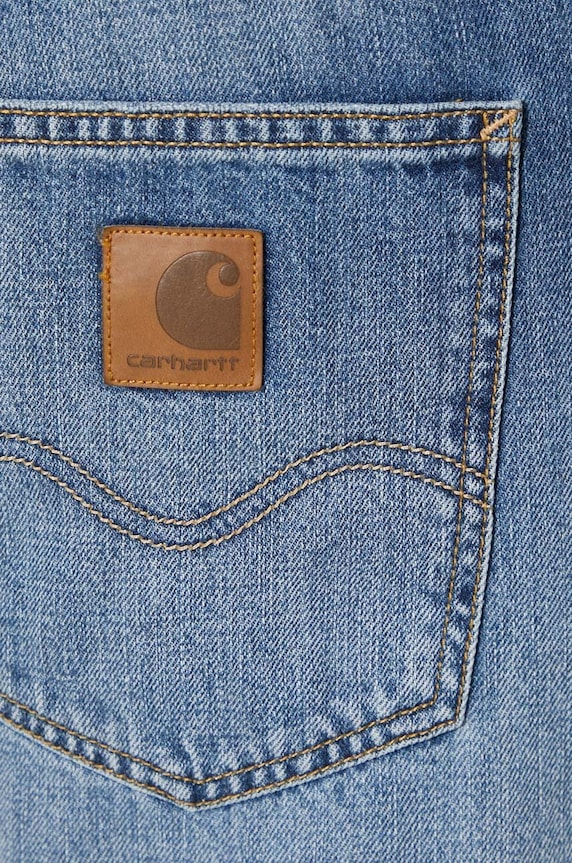 Džíny Carhartt WIP Marlow Pant I023029.01WJ modrá