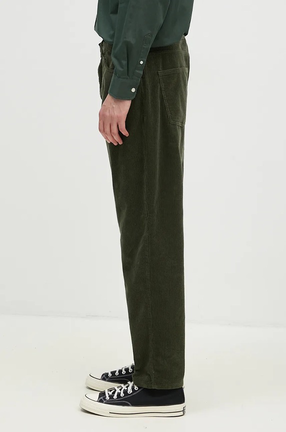 Carhartt WIP corduroy trousers Newel Pant I027232.66602 green AW24