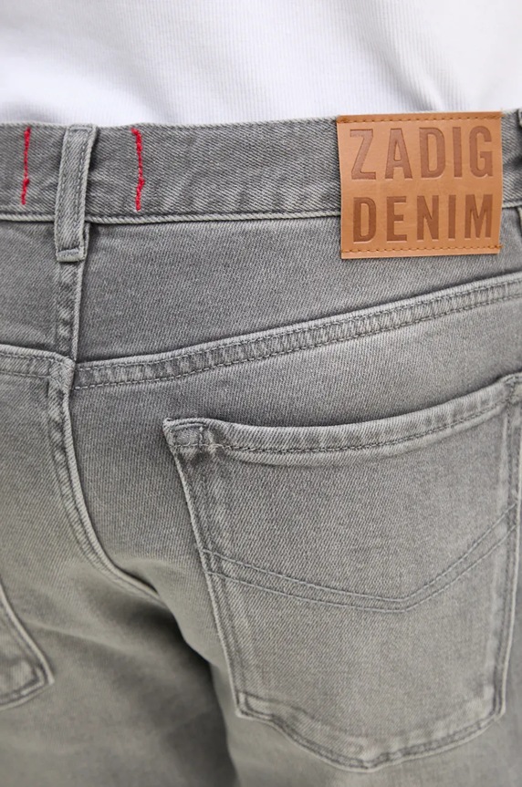 Τζιν παντελόνι ZADIG&VOLTAIRE γκρί WMJE00012