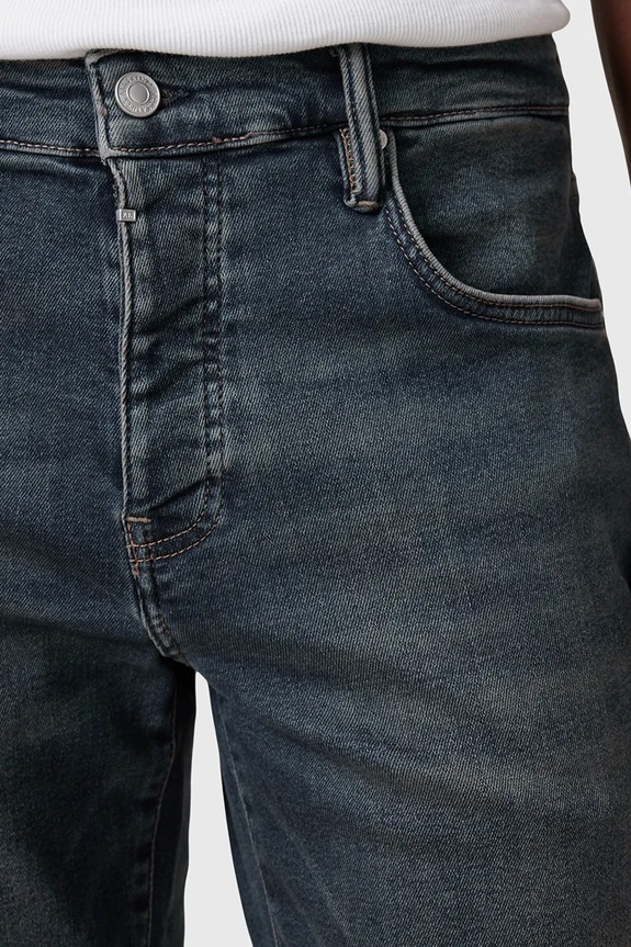 Odzież AllSaints jeansy SID M023EB niebieski