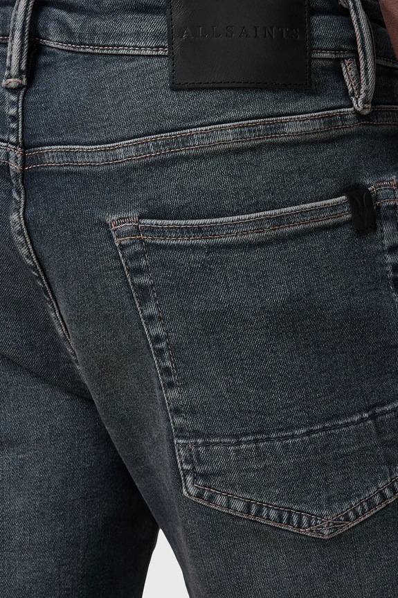 AllSaints jeansy SID niebieski M023EB