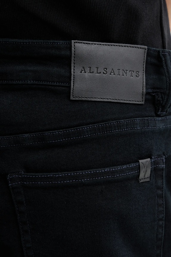 Džíny AllSaints SID námořnická modř M023EB
