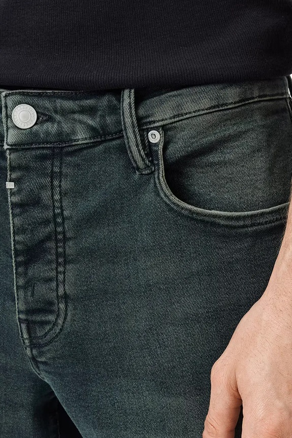 AllSaints jeansy SID szary M023EB