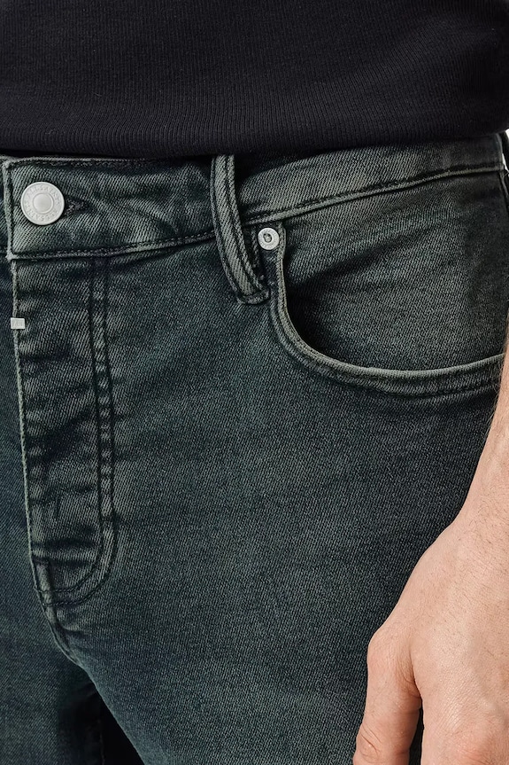 AllSaints jeansy SID szary M023EB