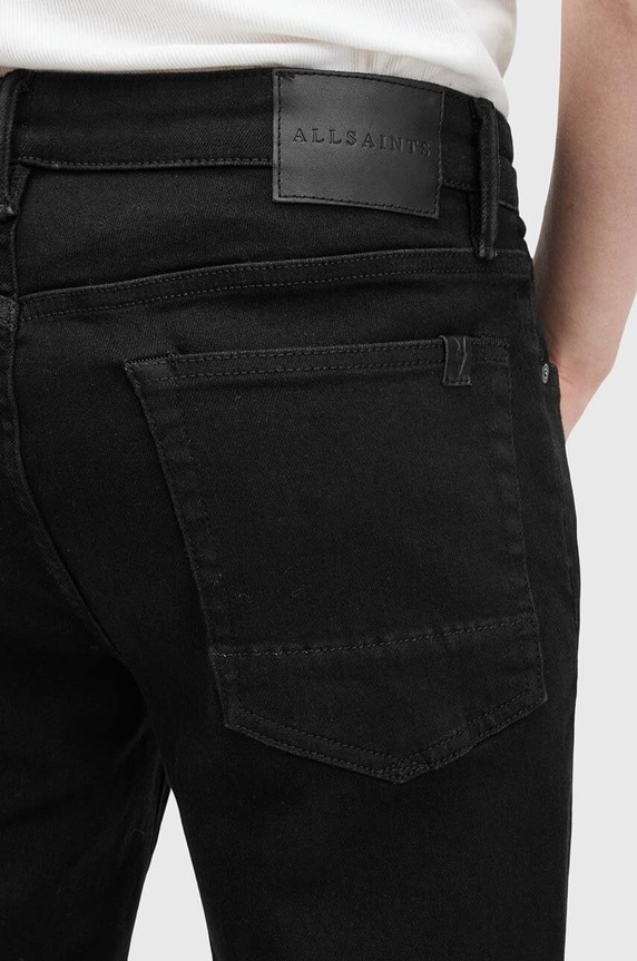 Τζιν παντελόνι AllSaints SID μαύρο M023EB