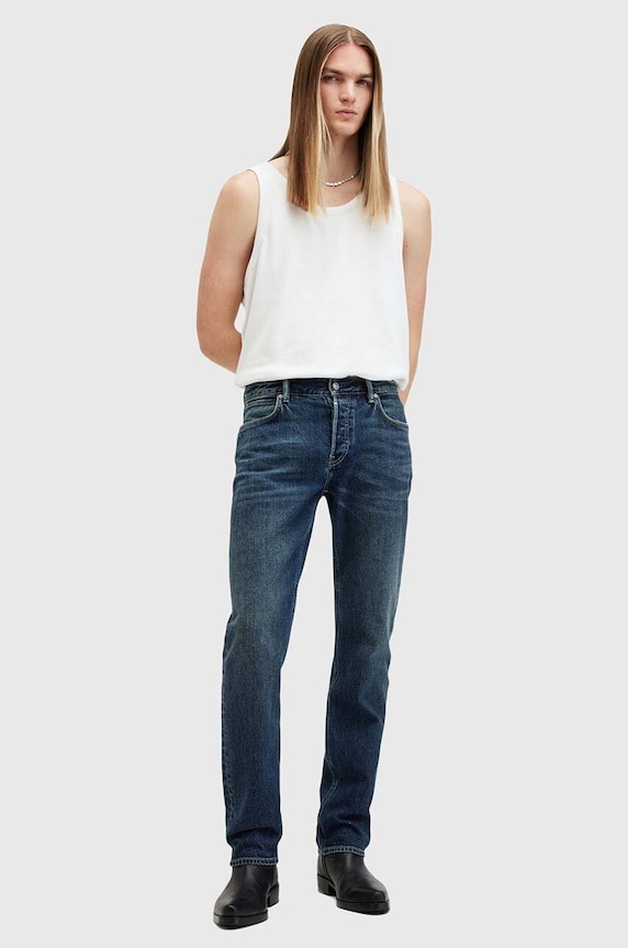 AllSaints jeansi IGGY negru M024EB