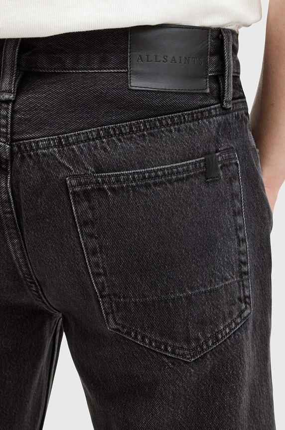 AllSaints pamut farmer REID fekete M025EB
