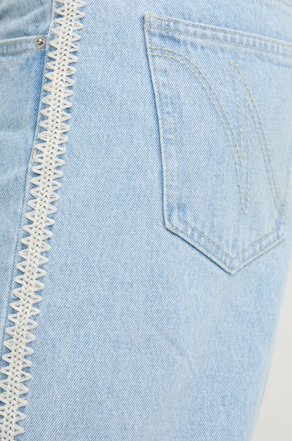 Nanushka jeans GANNON NM24PFPA01352 blu
