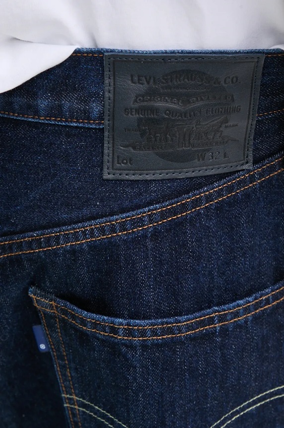 Τζιν παντελόνι Levi's σκούρο μπλε A9136