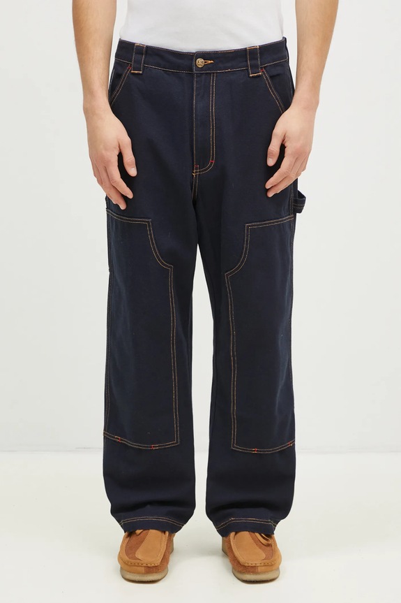 Džíny ICECREAM Canvas Carpenter Pant námořnická modř ICW001