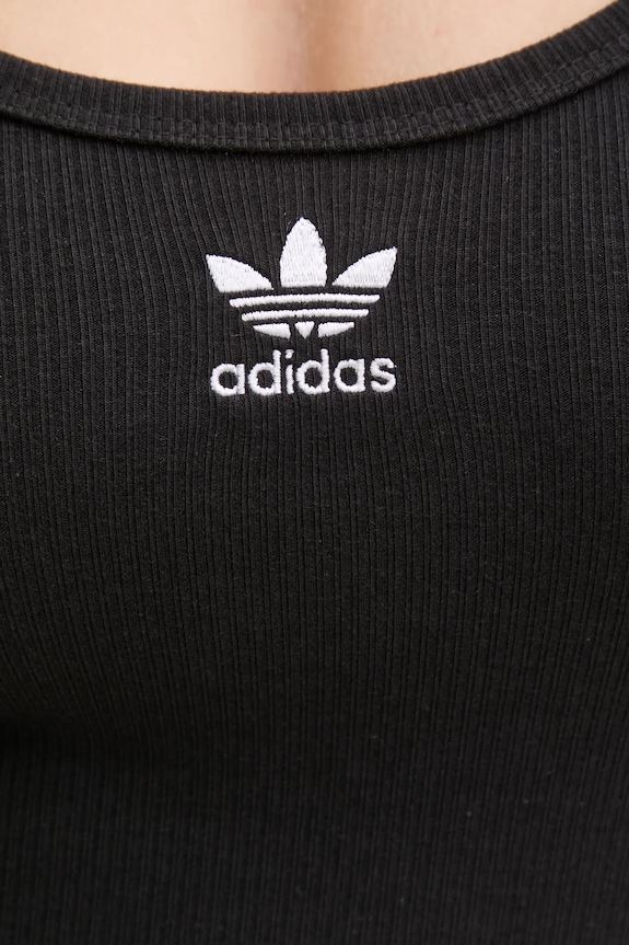 adidas Originals salopeta Essentials RIB Onesie JC6212 negru
