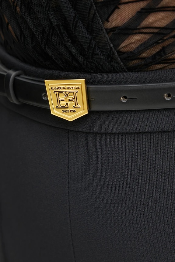 Elisabetta Franchi tuta elegante TU02146E2 nero