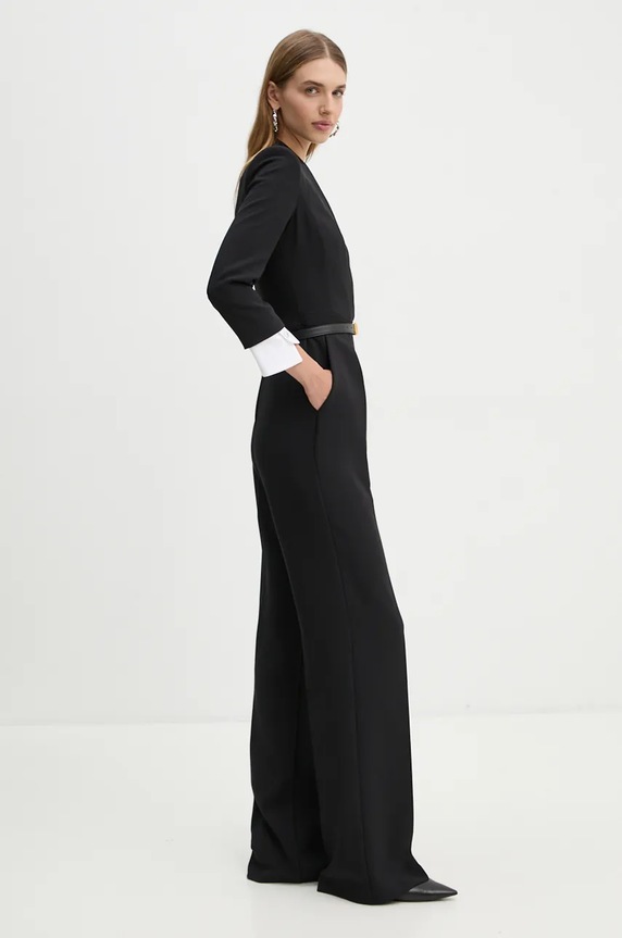 Elisabetta Franchi tuta elegante nero TU02947E2