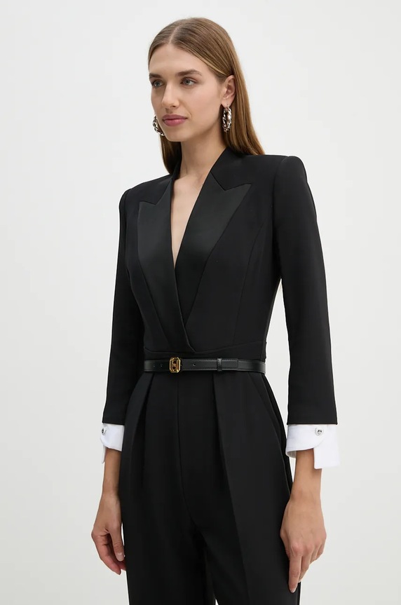 Elisabetta Franchi tuta elegante TU02947E2 nero