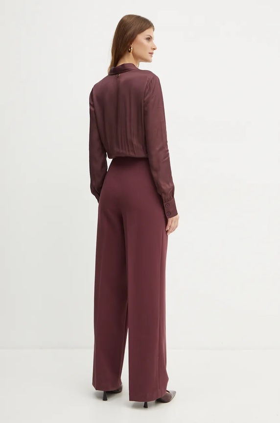 Abbigliamento Twinset tuta elegante 242TT2103 granata