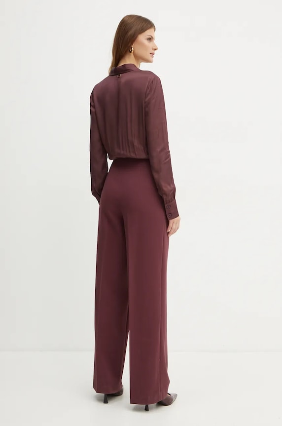 Abbigliamento Twinset tuta elegante 242TT2103 granata