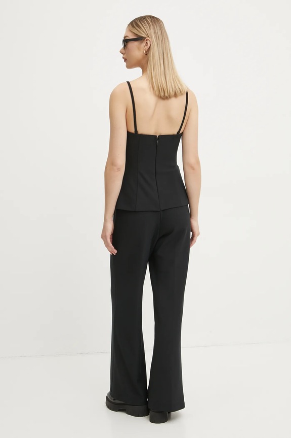 Abercrombie & Fitch salopeta KI159.5045.900 negru AW24