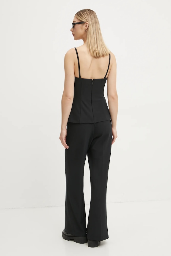 Abercrombie & Fitch salopeta KI159.5045.900 negru AW24