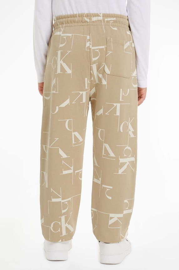 Calvin Klein Jeans spodnie dresowe bawełniane dziecięce TERRY JOGGER IB0IB02124.9BYH